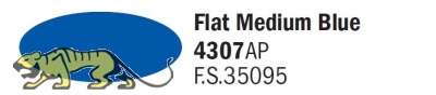 Italeri Acrylic 4307AP - Mittelblau Matt / Flat Medium Blue - FS35095 - 20ml