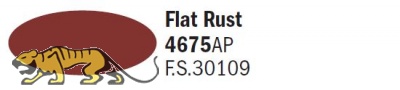 Italeri Acrylic 4675AP - Flat Rust - FS30109 - 20ml