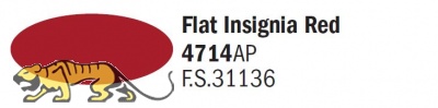 Italeri Acrylic 4714AP - Flat Insignia Red - FS31136 - 20ml