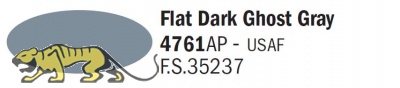 Italeri Acrylic 4761AP - Flat Dark Ghost Gray - FS35237 - 20ml