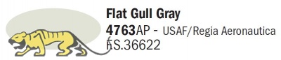 Italeri Acrylic 4763AP - Möwengrau matt / Flat Gull Gray - FS36622 - 20ml