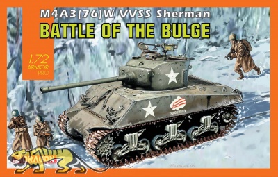 M4A3 Sherman 76mm with VVSS - Battle of the Bulge - 1/72