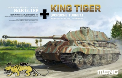 King Tiger - Porsche Turret - German Havy Tank - Sd.Kfz. 182 - 1/35