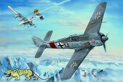 Focke Wulf Fw 190 A-8 - German Fighter - 1/18