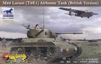 M22 Locust (T9E1) Airborne Tank (British Version) - 1:35