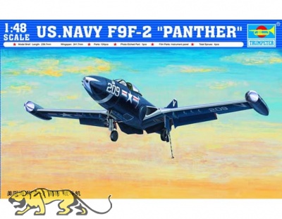 Grumman F9F „Panther“ Jagdbomber - 1:48