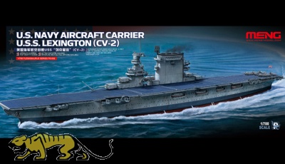 USS Lexington CV-2 - US Navy Aircraft Carrier - 1/700