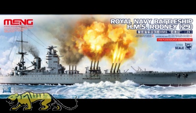 HMS Rodney (29) - Royal Navy Battleship - 1/700