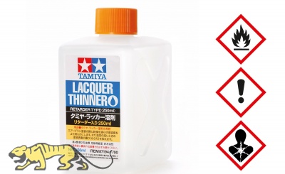 Lacquer Thinner with Retarder / Verdünner mit Verzögerer für Tamiya Lacquer Paints - 250ml