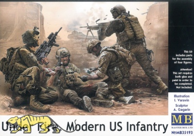 Modern US Infantry - Under Fire - 1:35