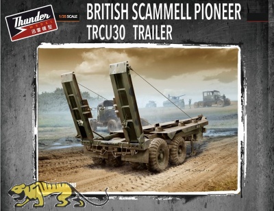 British Scammell Pioneer TRCU30 30 ton Trailer - 1:35