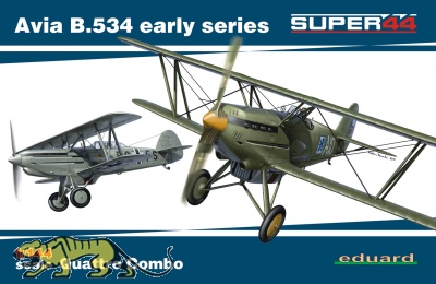 Avia B.534 early series - Quattro Combo - Super 44 - 1/144