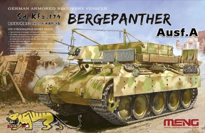 Bergepanther Ausf. A - Sd.Kfz. 179 - German Armored Recovery Vehicle - 1/35