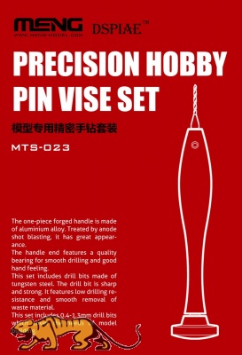 Precision Hobby Pin Vise Set with drill bits