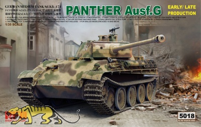 Panther Ausf. G - frühe / späte Produktion - Sd.Kfz. 171 - 1:35