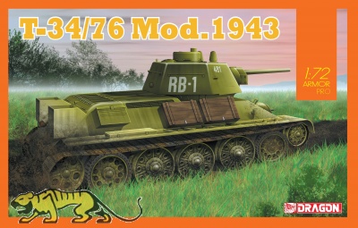 T-34/76 - Model 1943 - 1:72