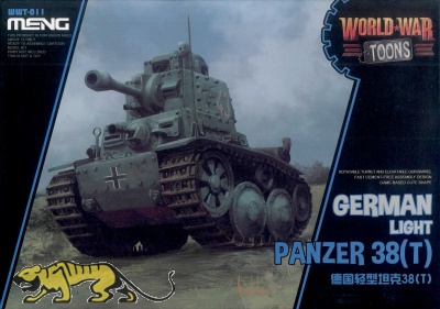 Panzer 38(t) - German Light Tank - World War Toons - 1/Egg