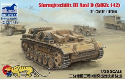 Sturmgeschütz III Ausf. D - Sd.Kfz. 142 - North Africa - 1:35