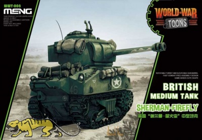 Sherman Firefly - British Medium Tank - World War Toons - 1:Egg