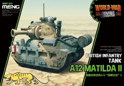 A12 Matilda - British Infantry Tank - World War Toons - 1/Egg