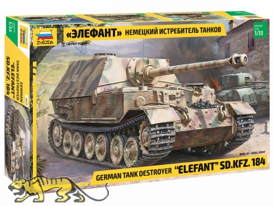 Elefant - Sd.Kfz. 184 - Deutscher Jagdpanzer - 1:35