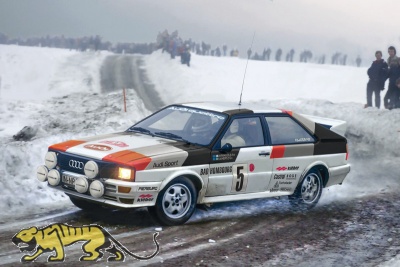 Audi Quattro Rally - 1:24