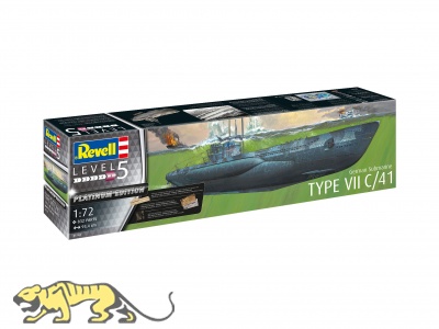 German U-Boat Type VII C/41 - 1/72