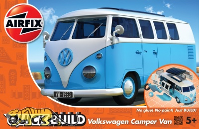 Quick Build - Volkswagen Camper Van - Blue