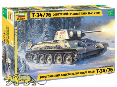 T-34/76 - Model 1943 - Uralmash - 1:35