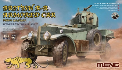 British R-R Armored Car - Pattern 1914 / 1920 - 1/35