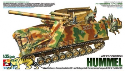 Hummel - Late Production - Sd.Kfz. 165 - German self propelled Howitzer - 1/35