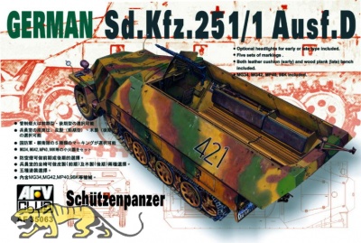 Sd.Kfz. 251/1 Ausf. D - Schützenpanzer - 1:35