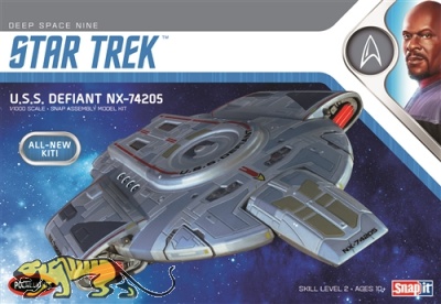 Star Trek - USS Defiant NX 74205 - Snap kit - 1:1000