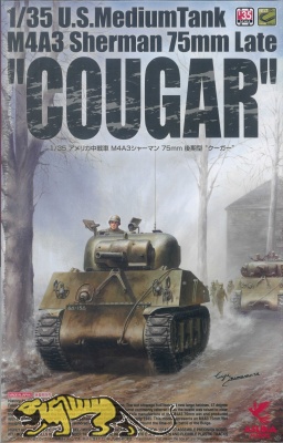 Cougar - M4A3 Sherman 75mm - late Production - US Medium Tank - 1/35