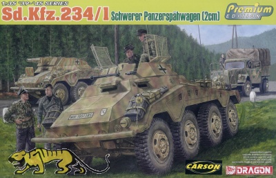 Sd.Kfz. 234/1 - Schwerer Panzerspähwagen 2cm - Premium Edition - 1/35