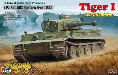 Panzerkampfwagen Tiger Ausf. E - Early Production - sPzAbt. 503 - Eastern Front 1943 - 1/35