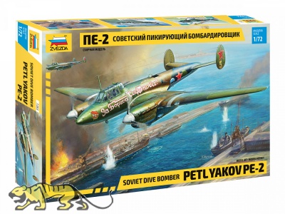 Petlyakov PE-2 - Soviet Dive Bomber - 1/72