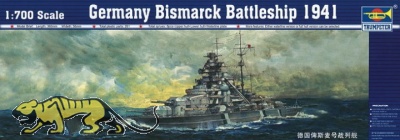 Bismarck - German Kriegsmarine Battleship - 1/700