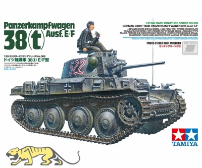 Panzerkampfwagen 38(t) Ausf. E / F - German light Tank - 1/35