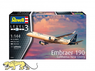 Embraer 190 Lufthansa - New Livery - 1:144