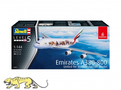 Airbus A380-800 - Emirates - Wild Life - 1/144