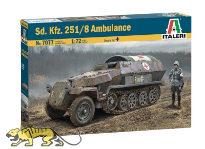 Sd.Kfz. 251/8 - Ambulance / Sanitätsfahrzeug - 1:72