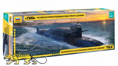 Delfin - Delta IV Class Russian Nuclear Ballistic Submarine - Tula - 1/350