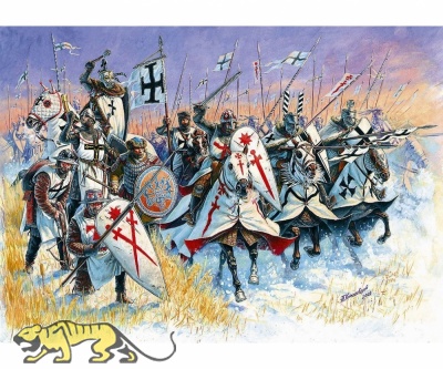 Livonian Knights - XIII A.D. - 1:72