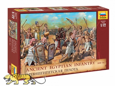 Ancient Egyptian Infantry - 2000 B.C. - 1/72