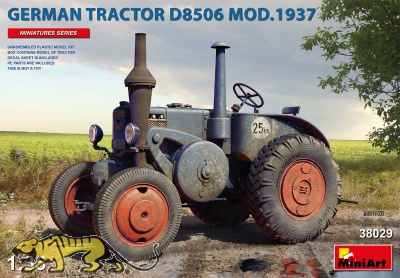 Lanz Bulldog D8506 - Modell 1937 - Traktor / Schlepper - 1:35