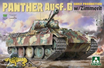 Panzerkampfwagen Panther Ausf. G - frühe Produktion - mit Zimmerit - 1:35