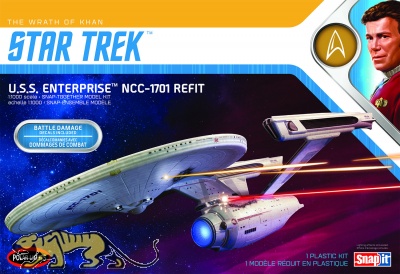 USS Enterprise NCC-1701 - Refit - The Wrath of Khan - 1/1000