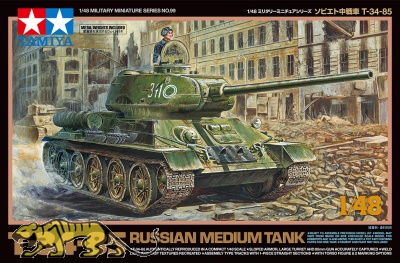 T-34/85 - Russian Medium Tank - 1/48