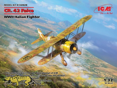 CR. 42 Falco - Italienisches Jagdflugzeug - 1:32